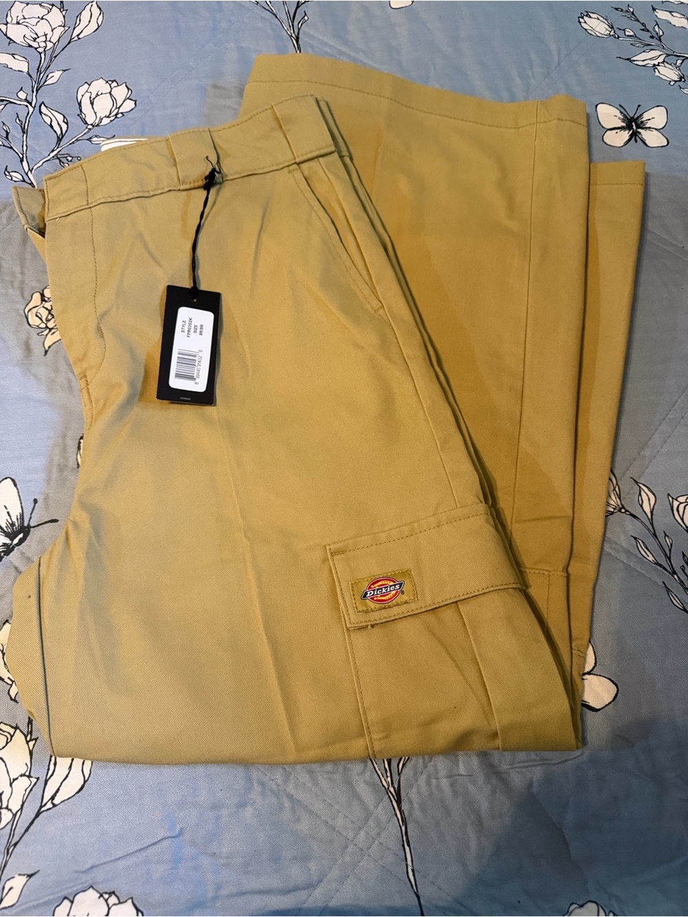 Dickies,w-m Wide-Leg Cargo Pants in Olive